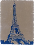 NAXART Studio - Eiffel Tower Blue