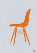 NAXART Studio - Orange Eames Chair