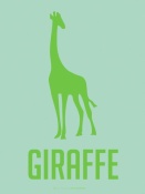 NAXART Studio - Giraffe Green