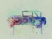 NAXART Studio - Old Car watercolor