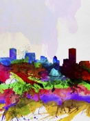 NAXART Studio - Baltimore Watercolor Skyline