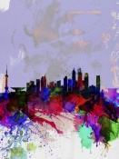 NAXART Studio - Shanghai Watercolor Skyline