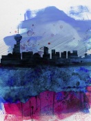 NAXART Studio - Vancouver Watercolor Skyline