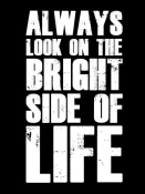 NAXART Studio - Bright Side of Life Poster Poster Black