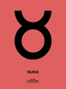NAXART Studio - Taurus Zodiac Sign Black