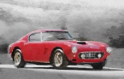 NAXART Studio - 1960 Ferrari 250 GT SWB Watercolor