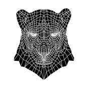 NAXART Studio - Panther Head Mesh