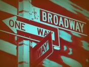 NAXART Studio - New York Broadway Sign