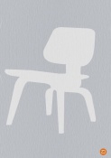 NAXART Studio - Eames White Plywood Chair
