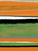 NAXART Studio - Orange And Green Abstract 2
