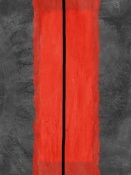 NAXART Studio - Grey And Red Abstract 5