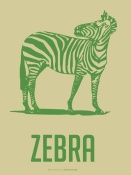 NAXART Studio - Zebra Green 2