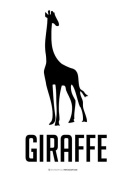 NAXART Studio - Giraffe Black