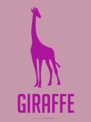 NAXART Studio - Giraffe Pink