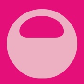 NAXART Studio - Letter O Pink