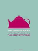 NAXART Studio - Tea Poster Pink