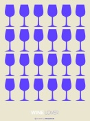 NAXART Studio - Wine Lover Purple