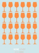 NAXART Studio - Wine Lover Orange