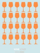 NAXART Studio - Wine Lover Orange