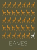 NAXART Studio - Eames Chair Yellow Poster