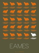 NAXART Studio - Eames Rocking Chair Poster