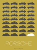 NAXART Studio - Porsche Grey Poster