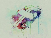 NAXART Studio - Ford GT Top Watercolor