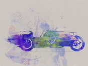 NAXART Studio - Bugatti Type 35 R Watercolor 2