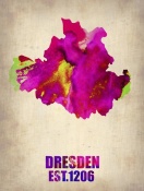 NAXART Studio - Dresden Watercolor Poster