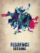 NAXART Studio - Florence Watercolor Poster