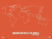 NAXART Studio - World Map Quote Poster 3