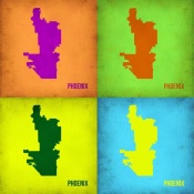 NAXART Studio - Phoenix Pop Art Map 1