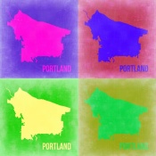 NAXART Studio - Portland Pop Art Map 2