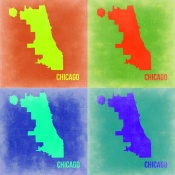 NAXART Studio - Chicago Pop Art Map 2