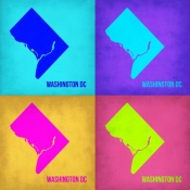 NAXART Studio - Washington DC Pop Art Map 1