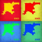 NAXART Studio - Denver DC Pop Art Map 1