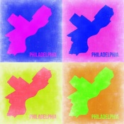 NAXART Studio - Philadelphia Pop Art Map 1
