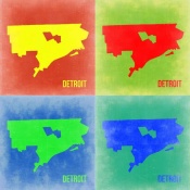 NAXART Studio - Detroit Pop Art Map 2