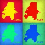 NAXART Studio - Atlanta Pop Art Map 1