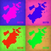 NAXART Studio - Boston Pop Art Map 1
