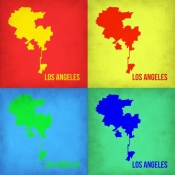 NAXART Studio - Los Angeles Pop Art Map 1