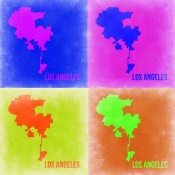 NAXART Studio - Los Angeles Pop Art Map 2