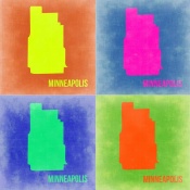 NAXART Studio - Minneapolis Pop Art Map 2