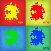 NAXART Studio - Austin Pop Art Map 1