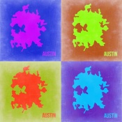 NAXART Studio - Austin Pop Art Map 2