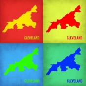 NAXART Studio - Cleveland Pop Art Map 1