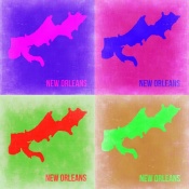 NAXART Studio - New Orleans Pop Art Map 2