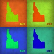 NAXART Studio - Idaho Pop Art Map 1