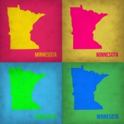 NAXART Studio - Minnesota Pop Art Map 1