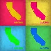 NAXART Studio - California Pop Art Map 1